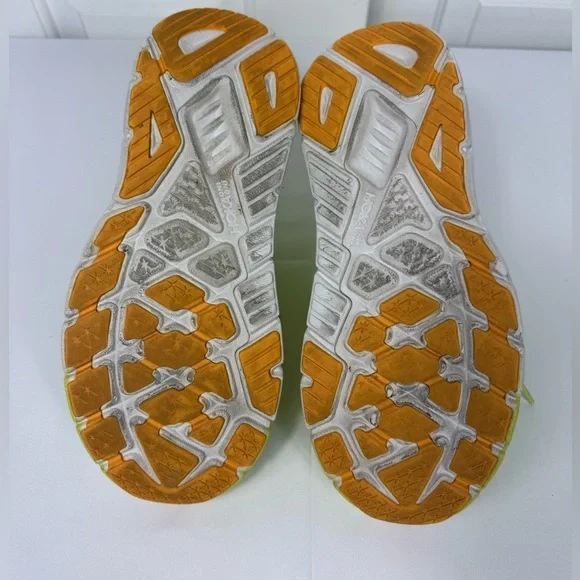 Hoka One‎ One Arahi 6 Women's 10 B Citrus Glow Running Athletic Sneakers